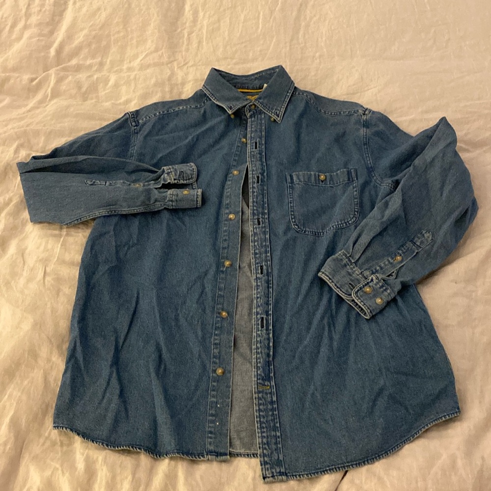 Eagle Dry Goods denim shirt M
